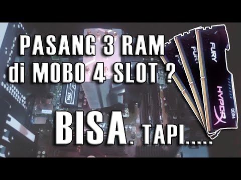 slot yang digunakan untuk memasangkan ram pada motherboard adalah...